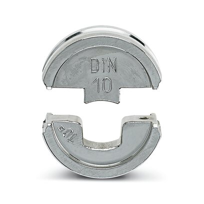 Phoenix Contact Die Pair; CRIMPFOX-C50 RCI 10/DIE; for 10mm2 insulated cable lugs; oval crimp